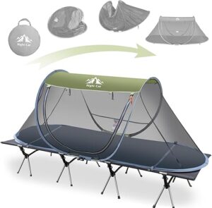 Night Cat Pop-up Mosquito Tent: 1 Person Camping