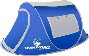 Wakeman Pop-up Tent 2 Person Water Resistant