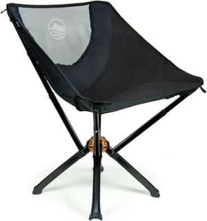 CLIQ Portable Camping Chair - Lightweight, Black