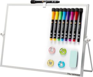 TSJ OFFICE Portable Magnetic Whiteboard - 12 x 16 Inches