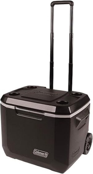 Coleman Portable Rolling Cooler | 50 Quart Xtreme