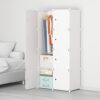 MAGINELS Portable Wardrobe Closet – 8 Cubes