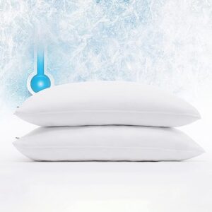 Serta Power Chill Cooling Pillow Protectors, Standard/Queen