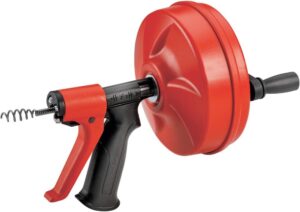 RIDGID Power Spin+ 1/4" x 25' Hybrid Drain Cleaner