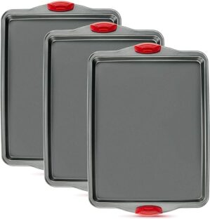 Boxiki Kitchen Premium Nonstick Baking Sheet Pans Set