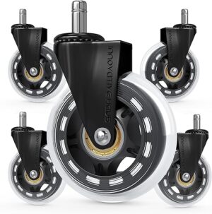 INNOVATIVE HAUS Premium Office Chair Wheels Replacement Set
