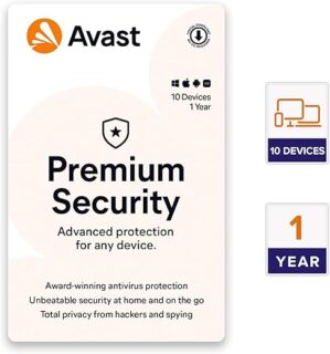 Avast Premium Security Multi-Device (10 Devices)