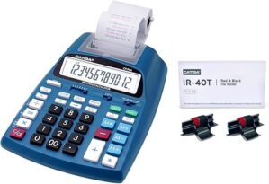 CATIGA Printing Calculator With Bonus Ink Cartridges