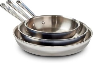T-Fal Pro Tri-Ply Stainless Steel Cookware Set