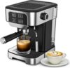 ML-KOFY Professional Espresso Maker With Milk Frother