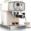 SUMSATY Professional Espresso Maker With Milk Frother