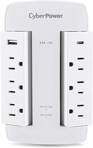 CyberPower Professional Surge Protector, 900J/125V, 6 Outlets