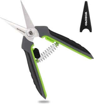 WORKPRO Pruning Shears, 6.25'' Gardening Hand Scissors
