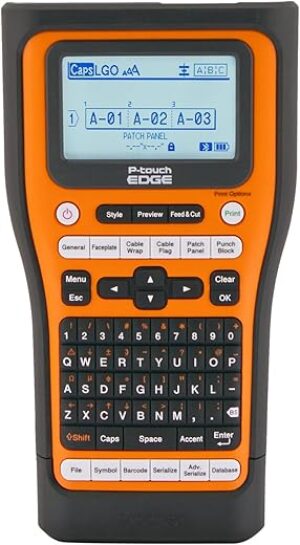 Brother PT-E560BTVP Handheld Bluetooth Label Printer