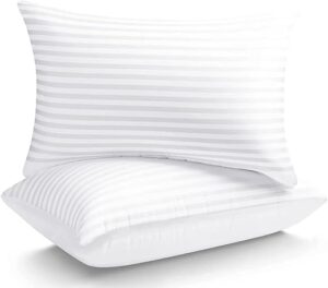 QUBA LINEN Queen Size Hotel Quality Bed Pillows