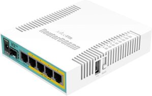 MikroTik RB960PGS Gigabit 5 Ports PoE Router