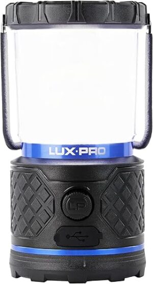 LUXPRO Rechargeable 940 Lumen LED Camping Lantern