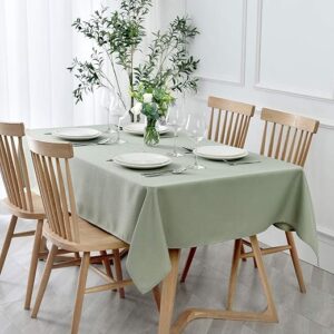 Rectangle Textured Tablecloth Waterproof Spillproof