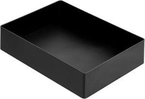 Amazon Basics Rectangular Plastic Desk Organizer Tray