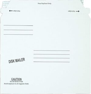 Quality Park Recycled Disk Mailer, Redi-Strip, 64117
