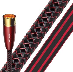 AudioQuest Red River XLR Analog Audio Cable - 2-Pack