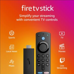 Amazon TV Stick With Alexa Remote