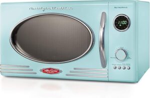 Nostalgia Retro Countertop Microwave Oven - Aqua