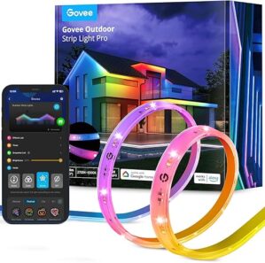 Govee RGBIC Outdoor LED Strip Lights, 32.8ft Waterproof