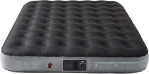 Coleman River Gorge Queen Airbed: Built-in Pump