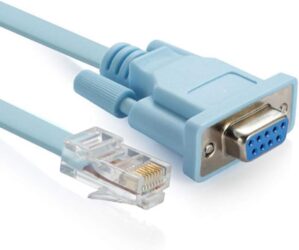NEORTX RJ45 Ethernet To RS232 DB9 Serial Cable