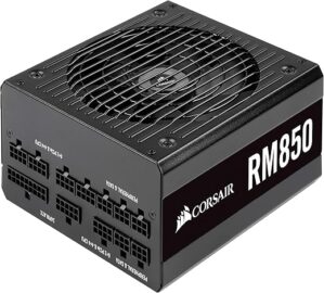 Corsair RM850, 80 Plus Gold, 850W Modular Power Supply