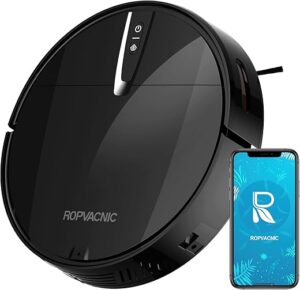 ROPVACNIC Robot Vacuum Cleaner With 3000Pa Suction