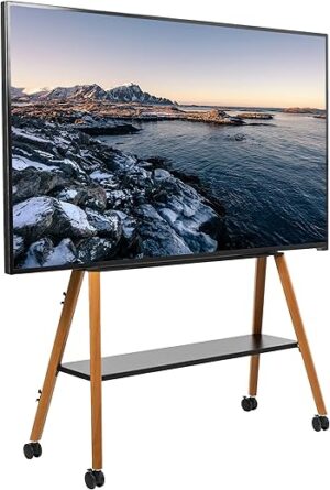 VIVO Rolling Artistic Easel TV Stand, STAND-TV75R