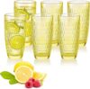 CREATIVELAND Romantic Colored Beverage Glasses Set