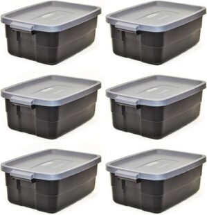 Rubbermaid Roughneck 10 Gal Rugged Storage Tote