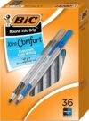 BIC Round Stic Grip Assorted Ballpoint Pens