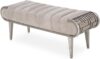 Michael Amini Roxbury Park Velvet Accent Bench