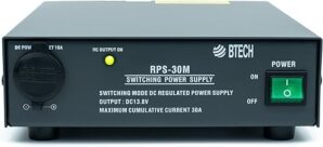 BTECH RPS-30M 30 Amp Compact Bench Power Supply