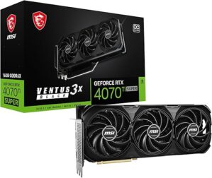 msi RTX 4070 Ti Super 16G Ventus Graphics Card