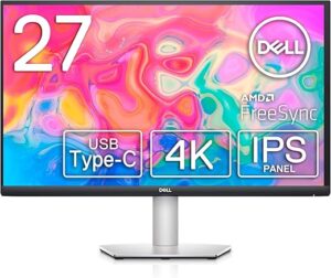 Dell S2722QC Monitor – 27 Inch 4K Display