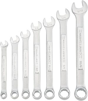 CRAFTSMAN SAE Wrench Set, 7-Piece (CMMT21085)