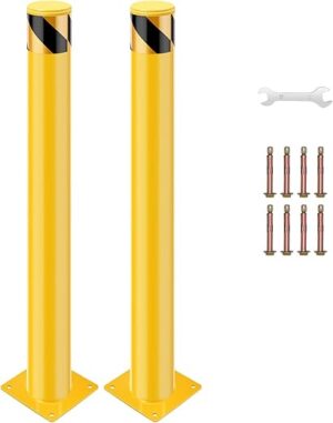 Garvee Safety Bollard Post, 36 x 4.5 Inch
