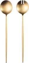 Zerophilo Salad Servers Spoon And Fork Set