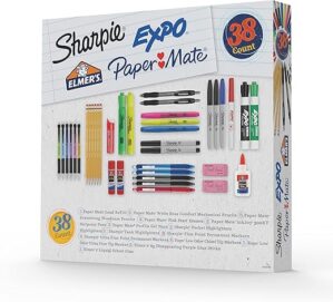 SHARPIE School Supplies Kit: Highlighters, Pencils, Markers