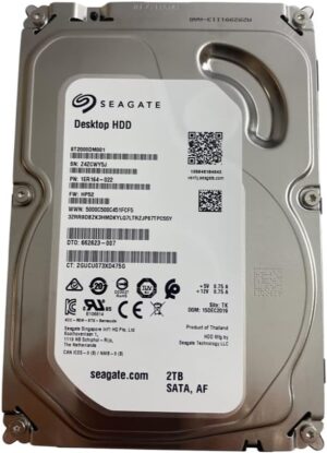 HP SGT ST2000DM001 2TB SATA HDD 662623-007