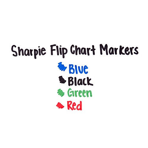 SHARPIE Flip Chart Markers, Bullet Tip, Assorted Colors - Image 4