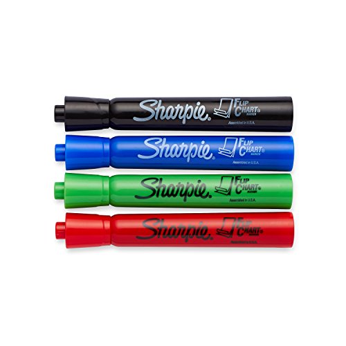 SHARPIE Flip Chart Markers, Bullet Tip, Assorted Colors - Image 2