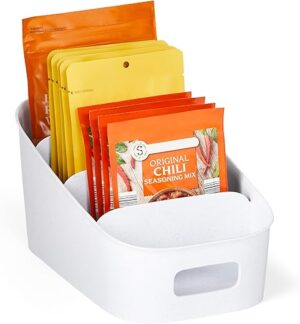 YouCopia ShelfBin 4-Tier Stairstep Divided Organizer