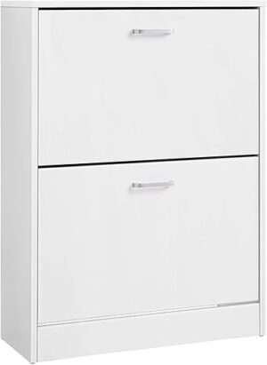 VASAGLE Shoe Cabinet With Adjustable Divider