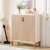 Tribesigns Shoe Cabinet With Doors, 5-Tier Storage